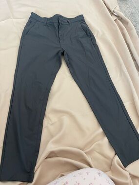 Fabletics Men's Dark Gray Dress Trousers